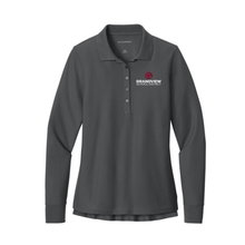 Load image into Gallery viewer, GSD Long Sleeve Pique Polo
