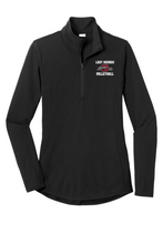 Load image into Gallery viewer, Lady Hounds Sport-Tek® Women&#39;s PosiCharge® Tri-Blend Wicking 1/4-Zip Pullover
