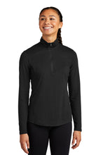 Load image into Gallery viewer, Lady Hounds Sport-Tek® Women&#39;s PosiCharge® Tri-Blend Wicking 1/4-Zip Pullover
