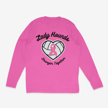 Load image into Gallery viewer, Lady Hounds Breast Cancer Sport Tek Dri-fit Long Sleeve
