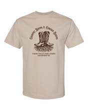 Load image into Gallery viewer, YVFR Roots &amp; Boots Heavyweight Tee
