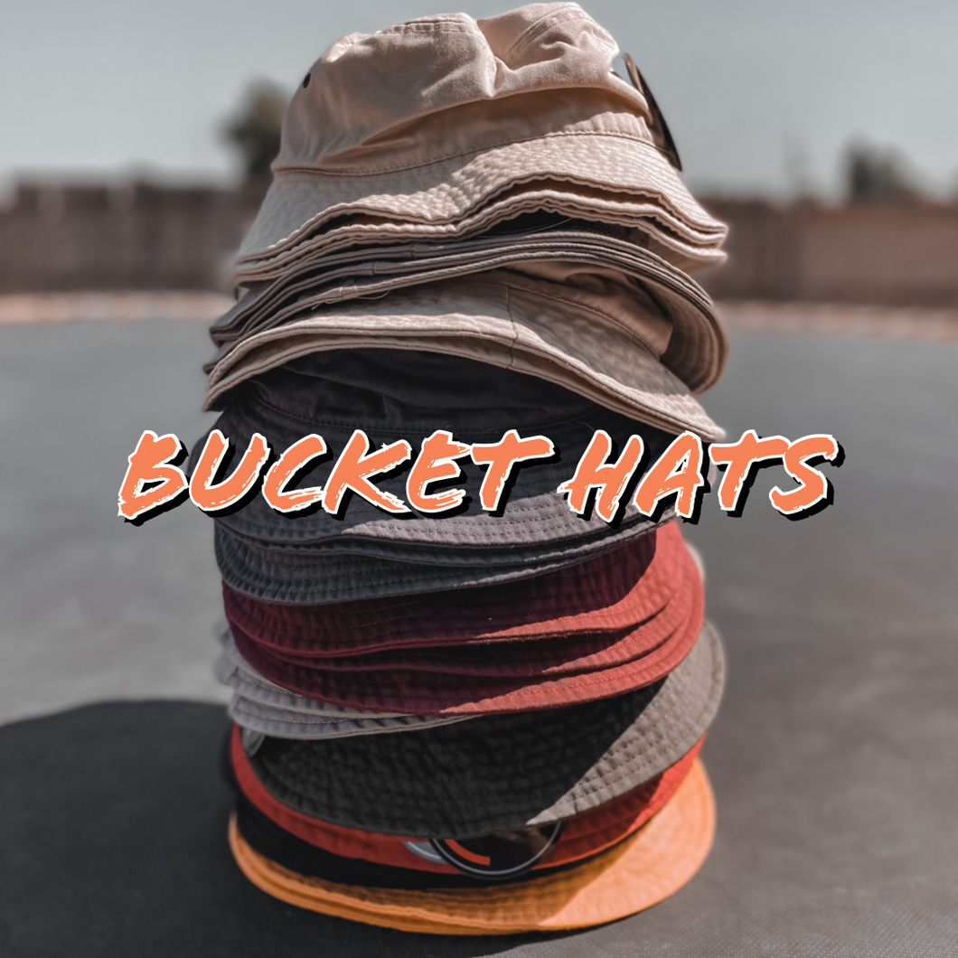 Solid Bucket Hats